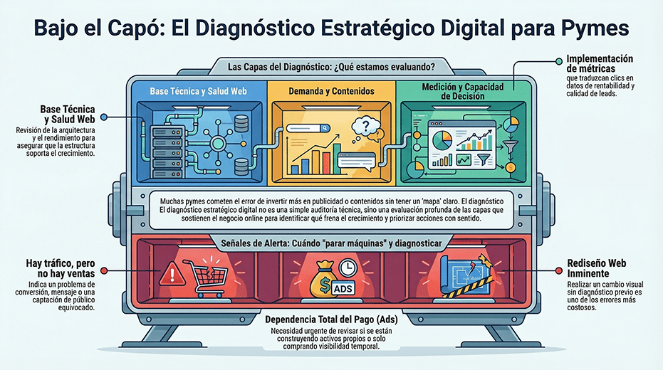 dinfografia diagnostico estrategia digital